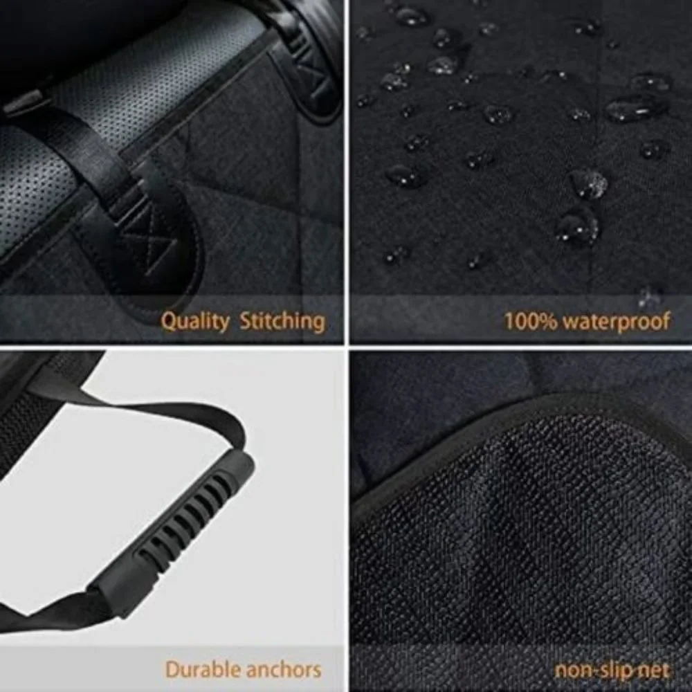 PETALAGE BENCH PET CAR SEAT COVER WATERPROOF BLACK BRAND NEW